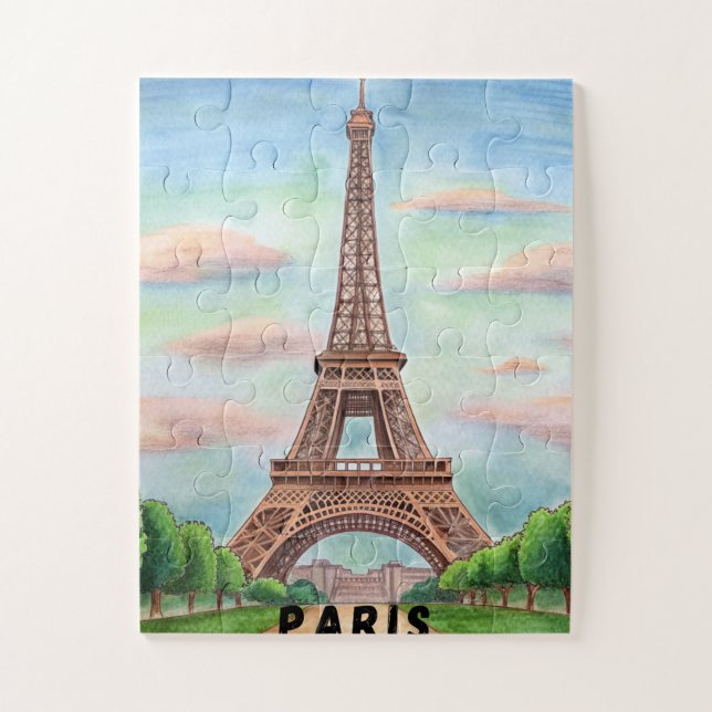 paris jigsaw puzzle (Vertical)