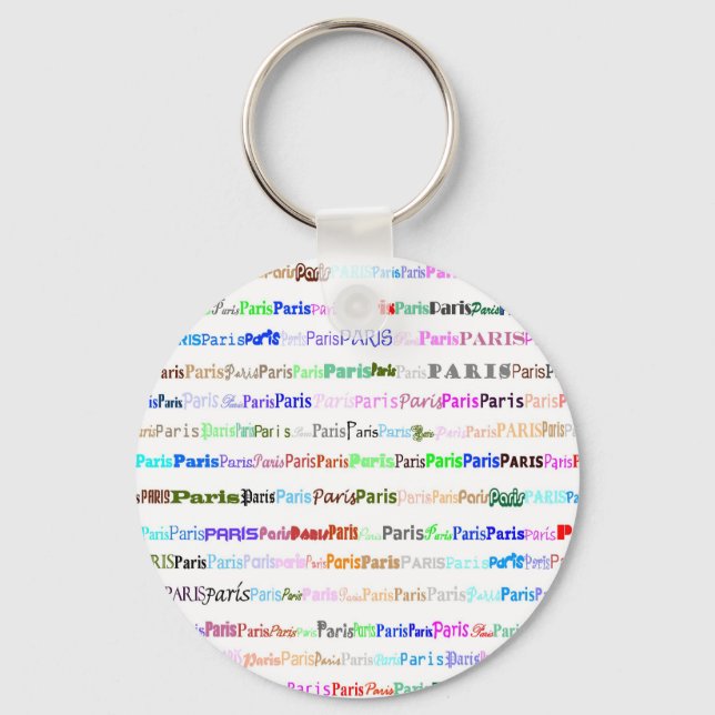 Paris Keychain (Front)