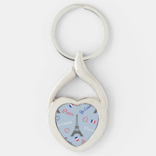 Paris Keychain