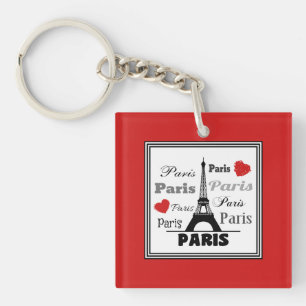 Paris Keychain