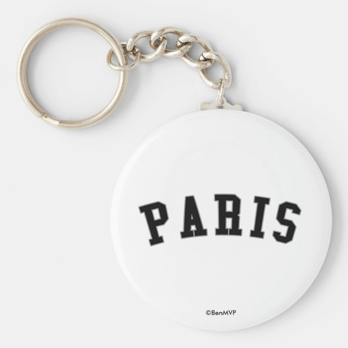 Paris Keychain