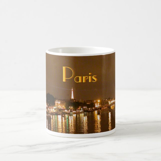 Paris, la nuit mug (Center)
