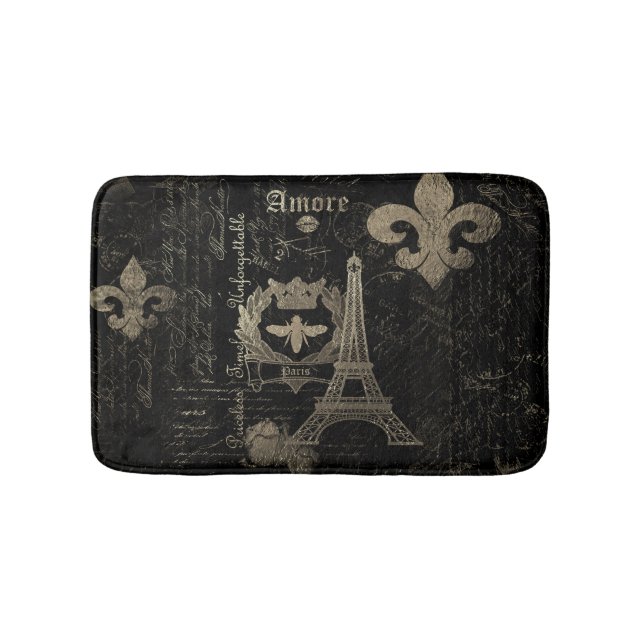 Paris: La Tour Eiffel Bath Mat (Front)