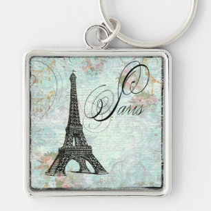 Paris La Tour Eiffel French Design Keychain