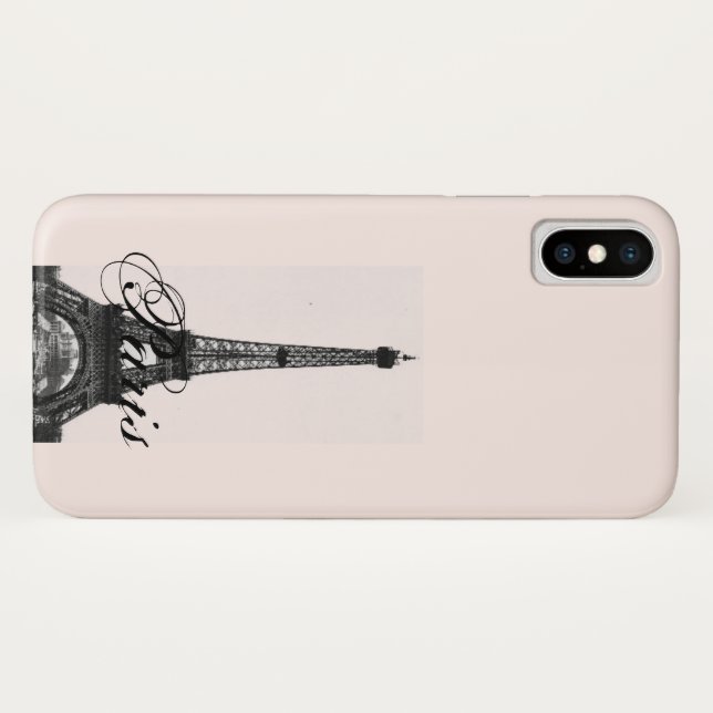 Paris - La Tour Eiffel pastel Eiffel Tower Case-Ma Case-Mate iPhone Case (Back (Horizontal))