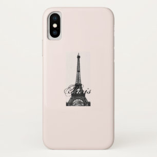 Paris - La Tour Eiffel pastel Eiffel Tower iPhone X Case