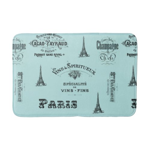 Paris Label French Aqua Bathmat