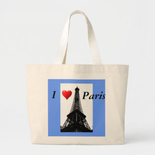 Paris Large Tote Bag