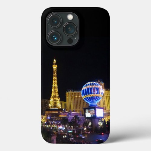 Paris Las Vegas Hotel 3 iPhone 13 Pro Case