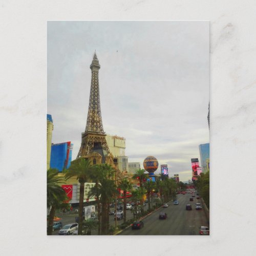 Paris Las Vegas Hotel  Casino 4_2 Postcard