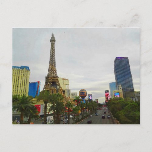 Paris Las Vegas Hotel  Casino 4 Postcard