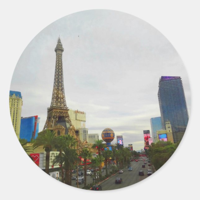 Paris Las Vegas Hotel & Casino #4 Stickers (Front)
