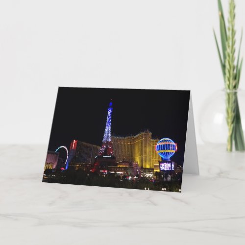 Paris Las Vegas Hotel  Casino 6 Card