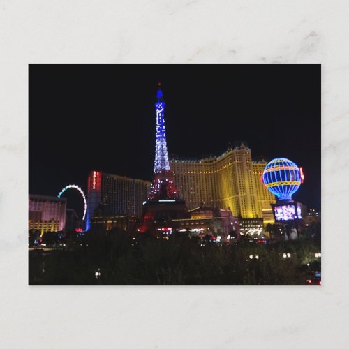 Paris Las Vegas Hotel  Casino 6 Postcard