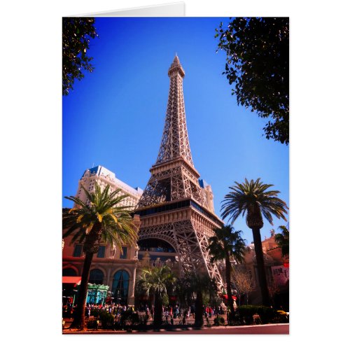 Paris Las Vegas Hotel  Casino Card