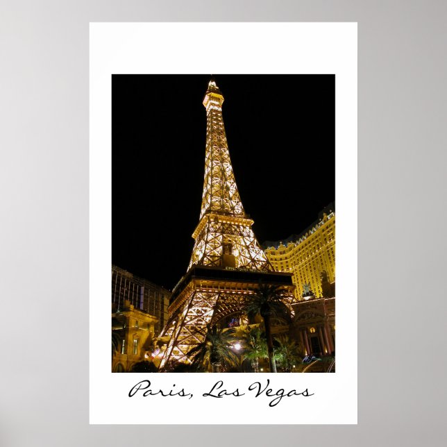 Paris, Las Vegas Poster (Front)