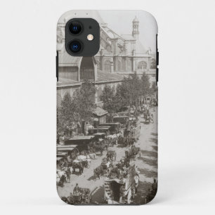 Paris: Les Halles, C1900 iPhone 11 Case