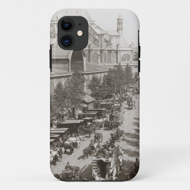 Paris: Les Halles, C1900 Case-Mate iPhone Case (Back)