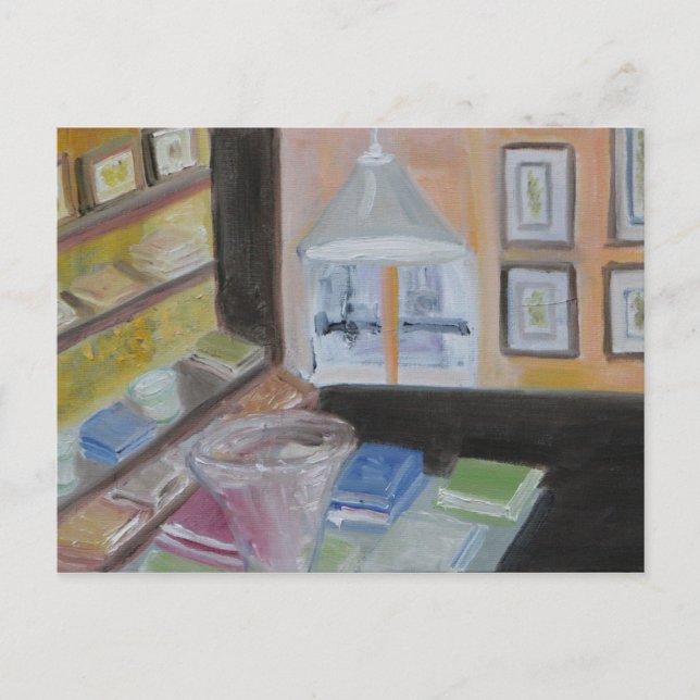 Paris Library Postcard (Front)