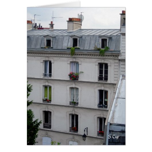 Paris Life, S Cyr Cards (Front)