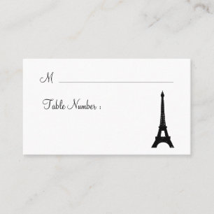 Paris Lights Place Cards