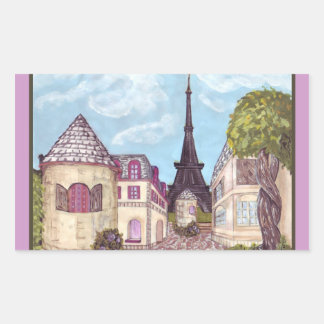 Paris Like Landscape with Eiffel Tower sticker
