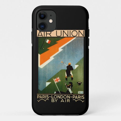 Paris _ London _ Paris by Air iPhone 11 Case