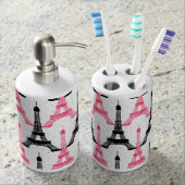 Paris Love, Eiffel Tower toothbrush holder (Front)