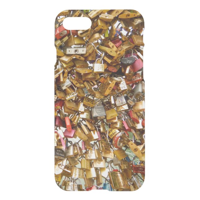 Paris Love Locks iPhone 7 Case (Back)