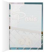 Paris love padlocks cards (Inside (Right))