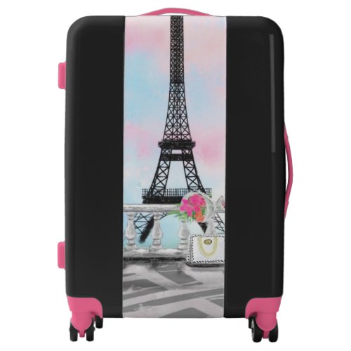 Paris Luggage Eiffel Tower