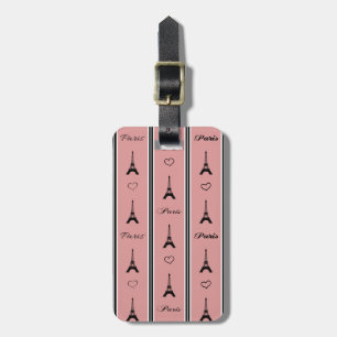 Paris Luggage Tag