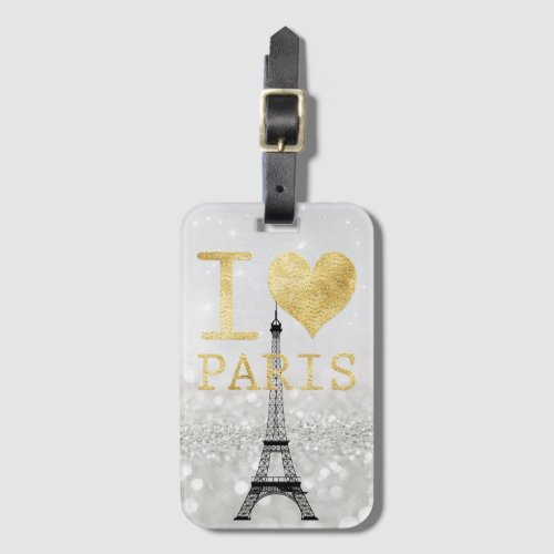 Paris Luggage Tag