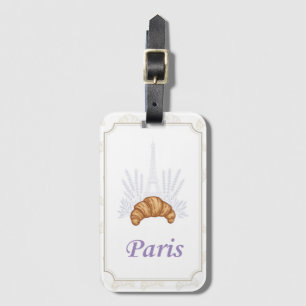 Paris Luggage Tag