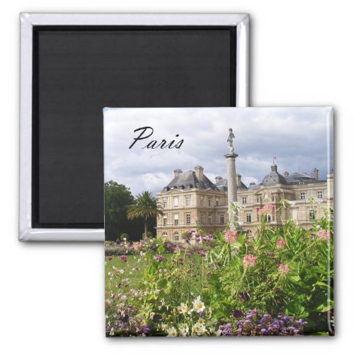Paris Luxembourg Gardens Magnet