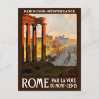 Paris Lyone Rome Mediteranee Vintage