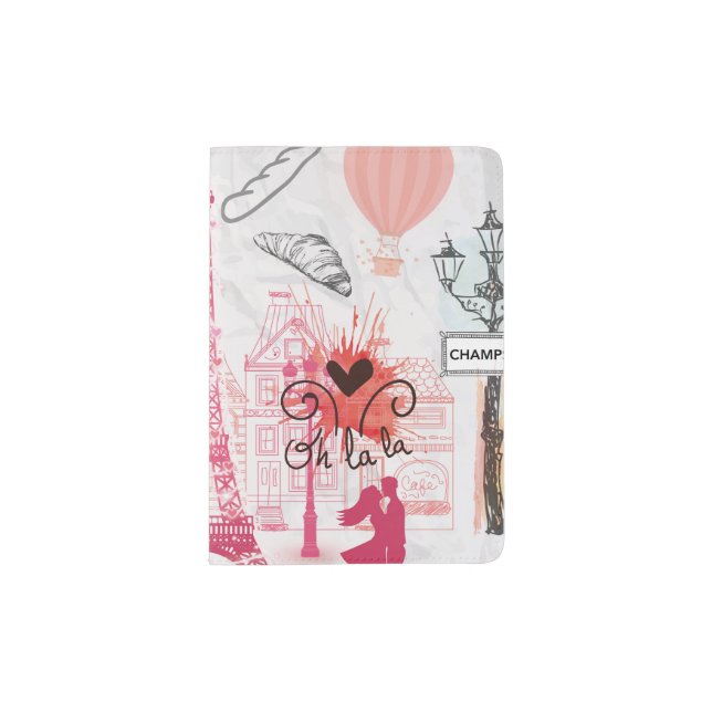 Paris magic passport holder (Front)