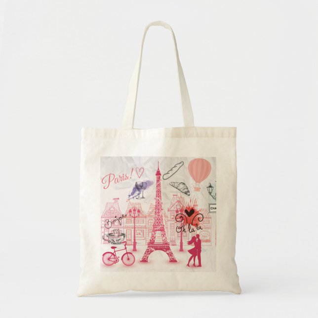 Paris magic tote bag (Front)