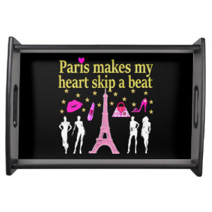PARIS MAKES MY HEART SKIP A BEAT SERVING TRAY