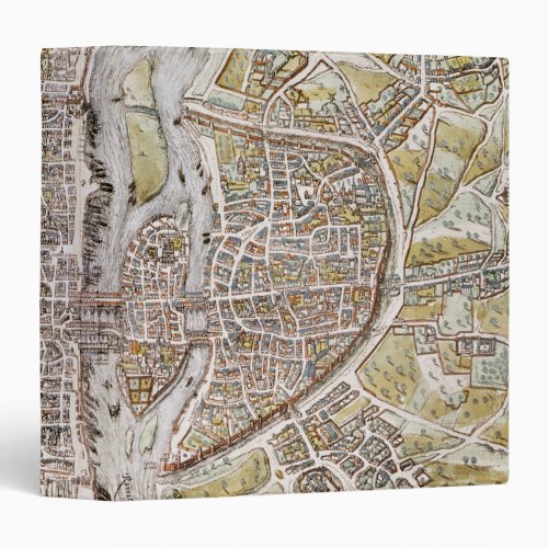 PARIS MAP 1581 BINDER