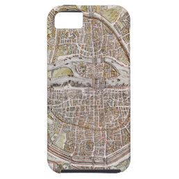 PARIS MAP, 1581 iPhone SE/5/5s CASE