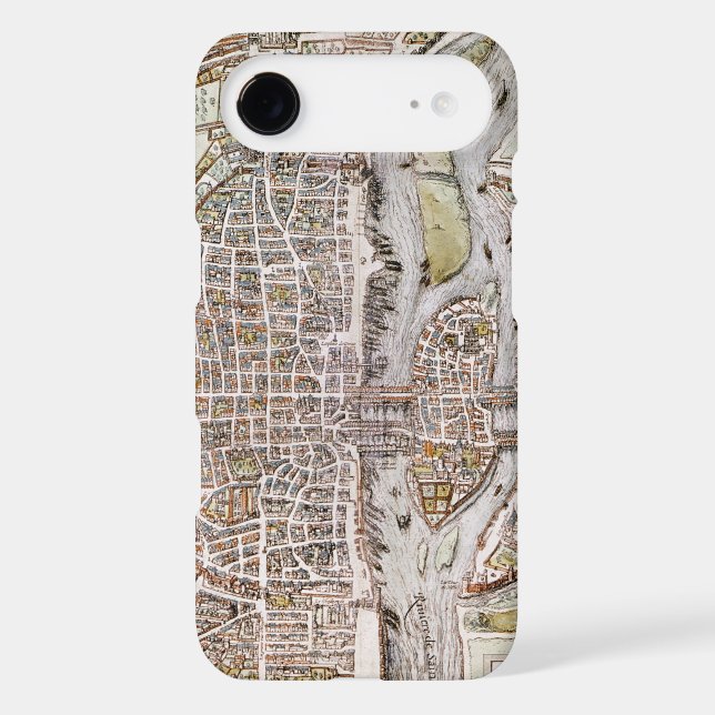 PARIS MAP, 1581 Case-Mate SAMSUNG GALAXY CASE (Back)