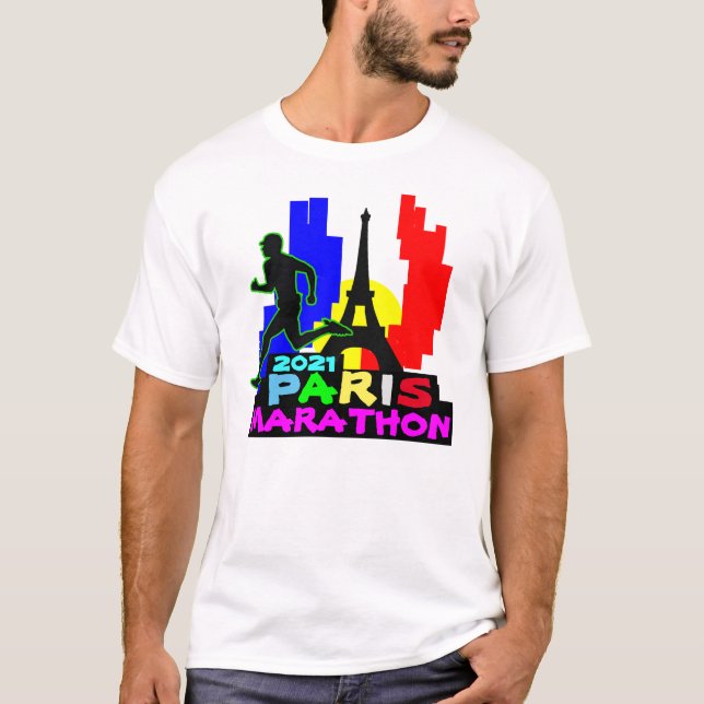 Paris Marathon T-Shirts (Front)