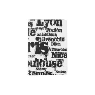 Paris Marseille Lyon France Cities Passport Holder