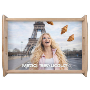 PARIS - MERCI BEAUCOUP SERVING TRAY