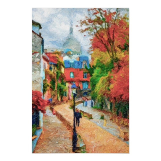 Paris, Montmartre Poster (Front)