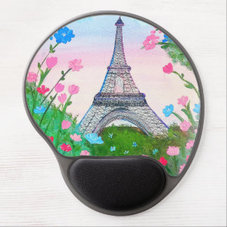 Paris Mouse Carpet Gel Mouse Pad
