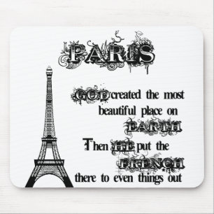 Paris Mouse Pad