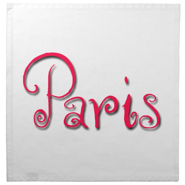 Paris Napkin (Front)