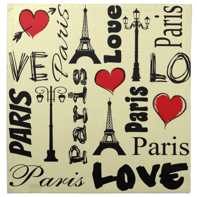 Paris Napkin (Front)